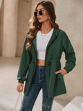 Iria · cortavientos impermeable con capucha — vista 2
