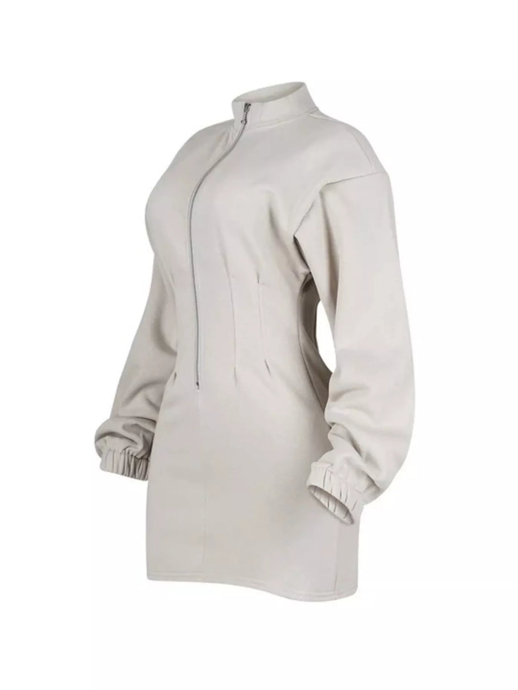 Lara · vestido corto de algodón con cremallera — vista 9